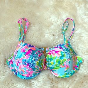 NWT Lilly Pulitzer Blossom Underwire Bikini Top